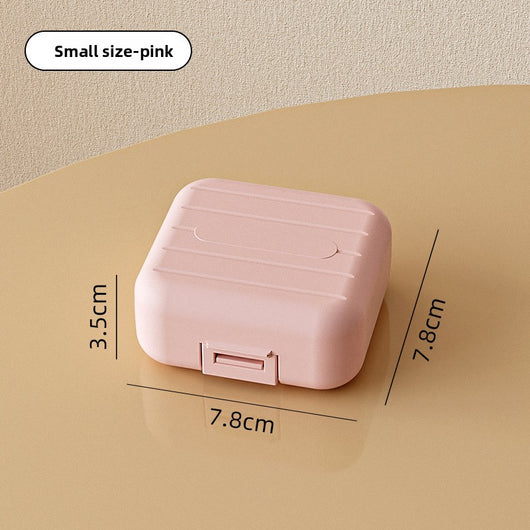 Portable medicine sub-packaging box