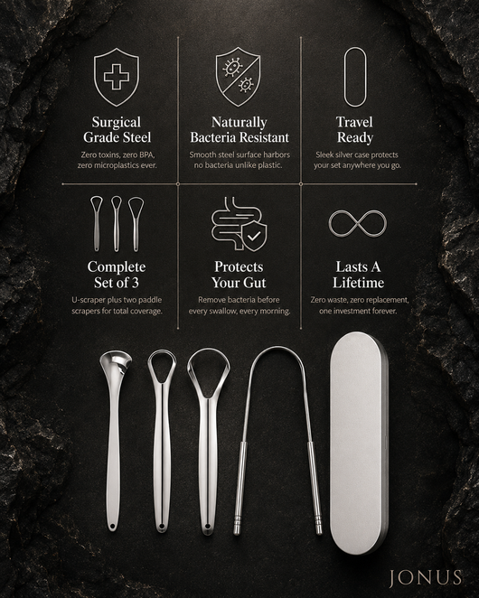 U-Shaped Tongue Scraper Oral Hygiene Tool