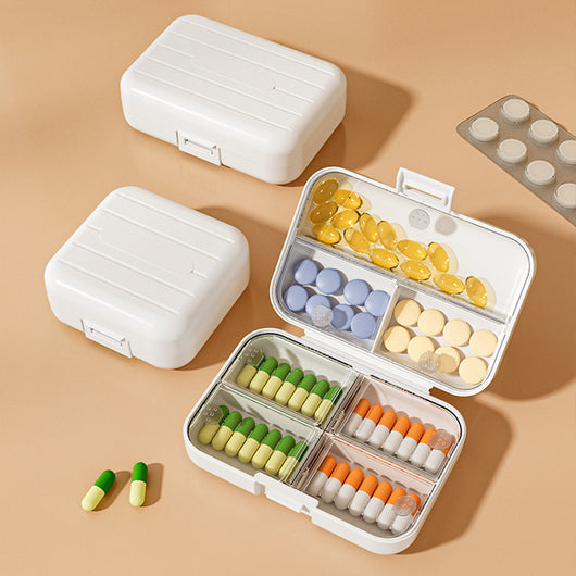 Portable medicine sub-packaging box